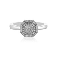 Anillo en plata con I1 (I) Diamante