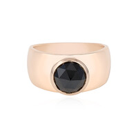 Anillo en oro con Diamante negro (KM by Juwelo)