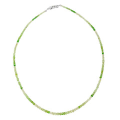 Collar en plata con Tsavorita