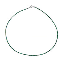 Collar en plata con Malaquita