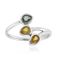 Anillo en plata con Zafiro