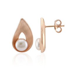 Pendientes en plata con Perla blanca Freshwater (TPC)