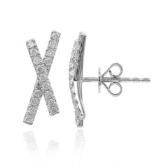 Pendientes en oro con Diamante I1 (H)  (CIRARI)