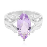 Anillo en plata con Amatista Rosa de Francia