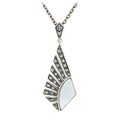 Collar en plata con Nácar