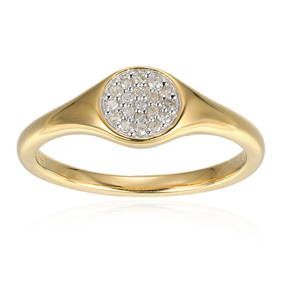 Anillo en plata con Diamante I3 (I)