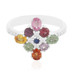 Anillo en plata con Zafiro