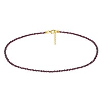 Collar en plata con Granate de la India