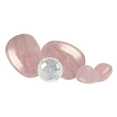 Accesorios para Wellness con Cuarzo rosa (Lapis Vitalis)
