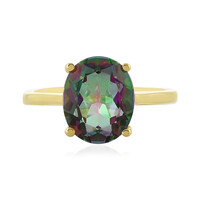 Anillo en plata con Cuarzo místico