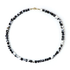 Collar en plata con Jaspe zebra