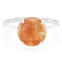 Anillo en plata con Piedra del sol