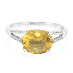 Anillo en plata con Ópalo de fuego de Buriti