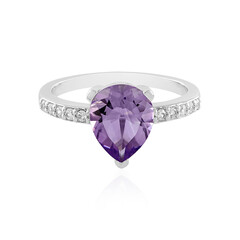 Anillo en plata con Amatista Rosa de Francia