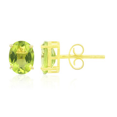 Pendientes en plata con Peridoto