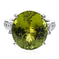 Anillo en oro con Turmalina Paraíba (CIRARI)