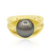 Anillo en plata con Perla cultivada de Tahití (TPC)