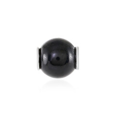 Colgante en plata con Turmalina negra
