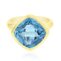 Anillo en oro con Topacio de Marambaia (Tenner Diniz)