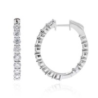 Pendientes en oro con Diamante I1 (H)  (CIRARI)