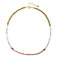 Collar en plata con Hematita mística