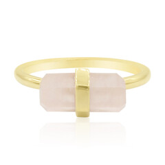 Anillo en plata con Cuarzo rosa