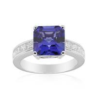 Anillo en oro con Tanzanita AAA (CIRARI)