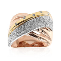 Anillo en oro con Diamante I1 (H)  (CIRARI)