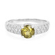 Anillo en plata con Apatita de Limón