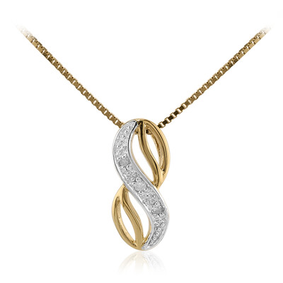 Collar en plata con Diamante I3 (I)