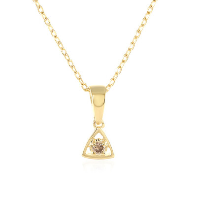 Collar en plata con Diamante I3 champán