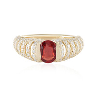 Anillo en oro con Rubí de Tanzania (de Melo)