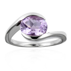 Anillo en plata con Amatista Rosa de Francia