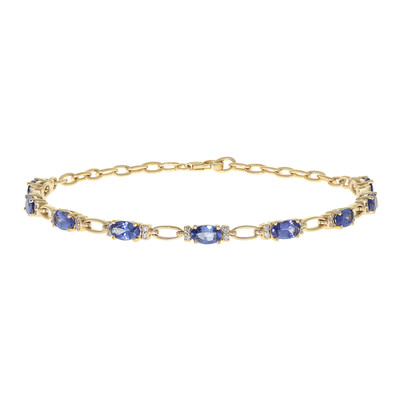 Brazalete en oro con Tanzanita AAA (CIRARI)