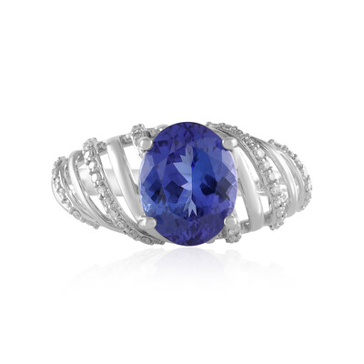 Anillo en oro con Tanzanita AAA (de Melo)