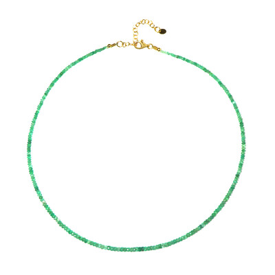 Collar en plata con Esmeralda de Rusia
