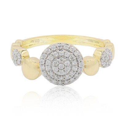 Anillo en oro con Diamante SI1 (G) (Annette)