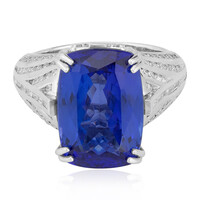 Anillo en oro con Tanzanita AAA (de Melo)