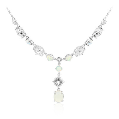 Collar en plata con Ópalo de Welo