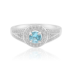 Anillo en plata con Zircón de Ratanak Kirí