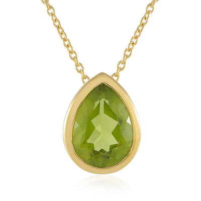 Collar en plata con Peridoto