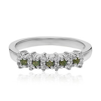 Anillo en plata con Alejandrita