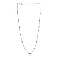 Collar en oro con Esmeralda de Zambia AAA (CIRARI)
