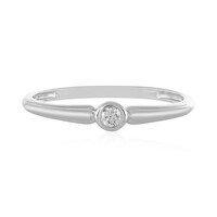 Anillo en oro con Diamante limpio a lupa F (LUCENT DIAMONDS)