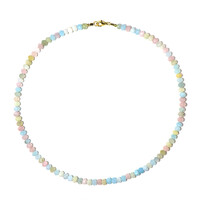 Collar en plata con Berilo fantasía (Riya)