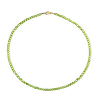 Collar en plata con Peridoto
