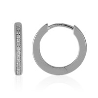 Pendientes en plata con Zircón