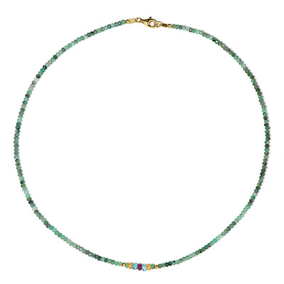 Collar en plata con Esmeralda de Socoto