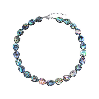 Collar en plata con Concha de Abalone