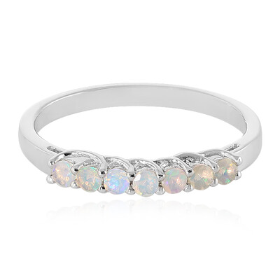 Anillo en plata con Ópalo de Welo